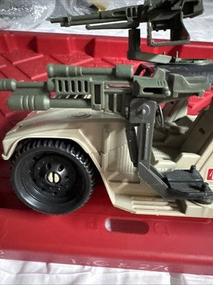 1989 Vintage G.I. GI Joe 3.75 ARAH Hummer Humvee Jeep Parts *Near Complete