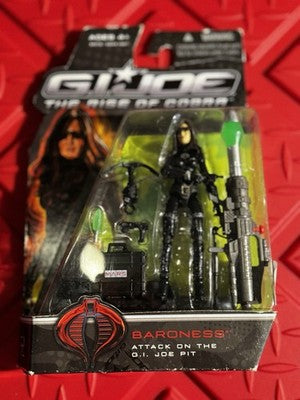 2009 GI JOE Rise of Cobra 3.75” Baroness Action Figure NONMINT