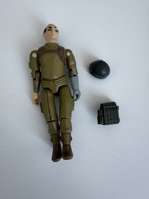 G.I. GI Joe ARAH 1982 ZAP V1 Straight Arm, Right Hand Not Orig, ONE BROKEN THUMB