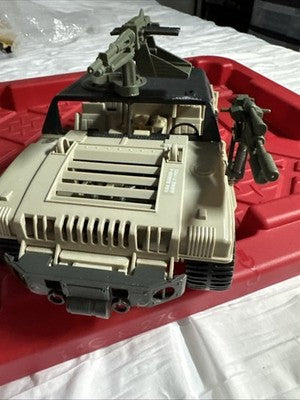 1989 Vintage G.I. GI Joe 3.75 ARAH Hummer Humvee Jeep Parts *Near Complete