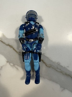 1986 GI JOE MOTOR VIPER Cobra Stun Driver Vintage Action Figure. Loose As Is.