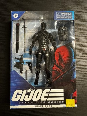 G.I. Joe Classified Series Hasbro Snake Eyes #02 NEW SEALED