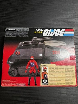 Hasbro G.I. JOE COBRA H.I.S.S. TANK VEHICLE w/ DRIVER Action Figure
