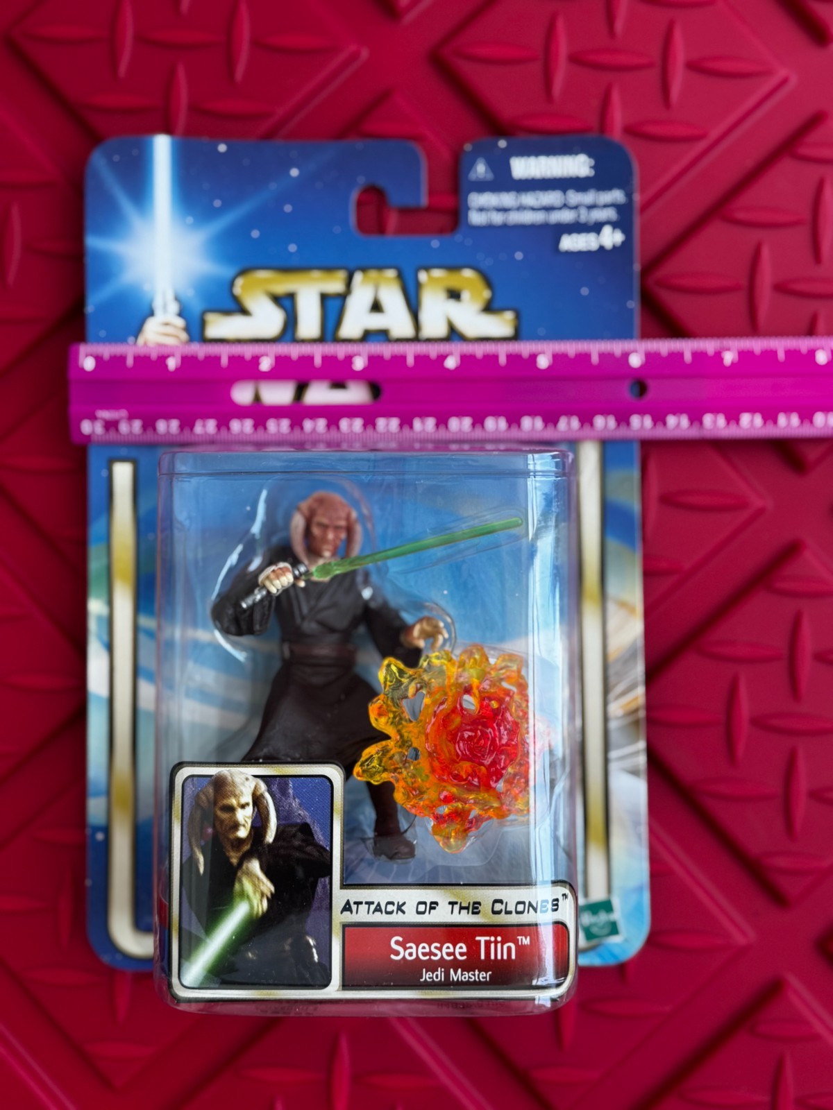 Saesee Tiin Jedi Master - 2001 - Star Wars: Attack Of The Clones - Hasbro