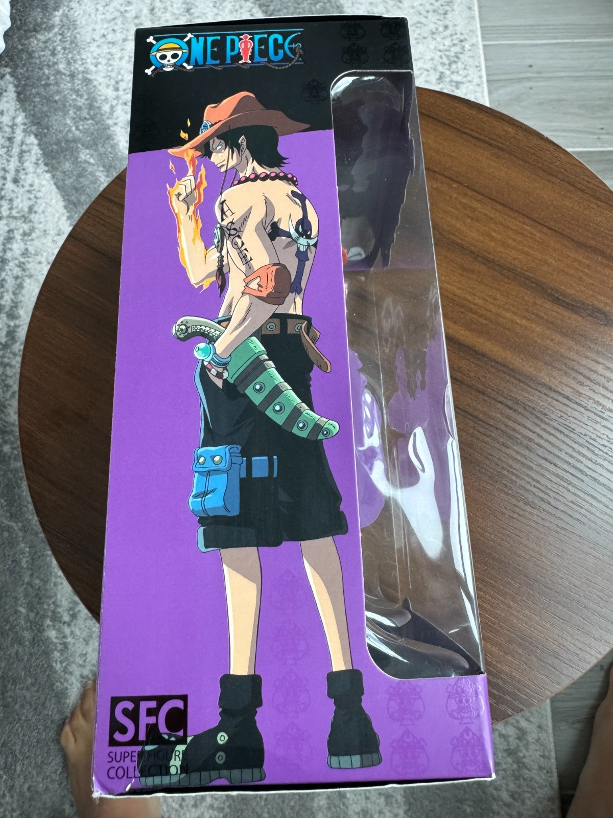 NEW SEALED! One Piece Portgas D. Ace SFC Super Figure Collection ABYSTYLE